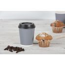 Fiesta Recyclable Coffee Cups Ripple Wall Charcoal 340ml / 12oz additional 3