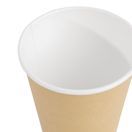 Fiesta Recyclable Coffee Cups Single Wall Kraft 340ml/12oz additional 7