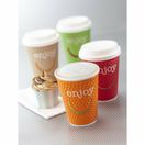 Huhtamaki Enjoy Double Wall Disposable Hot Cups 340ml / 12oz additional 3