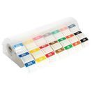 Hygiplas Dissolvable Colour Coded Food Labels with 2" Dispenser additional 2