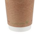 Vegware VDW-8 Compostable Coffee Cups Double Wall 230ml / 8oz additional 2