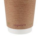 Vegware VDW-8 Compostable Coffee Cups Double Wall 230ml / 8oz additional 3