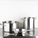 Vogue Stainless Steel Induction Frying Pan 240mm additional 6