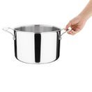 Vogue Stainless Steel &amp; Aluminium Tri-Wall Stew Pan 24cm additional 4