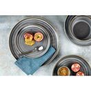 Olympia Cavolo Flat Round Plates Charcoal Dusk 270mm additional 2