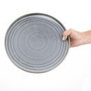 Olympia Cavolo Flat Round Plates Charcoal Dusk 270mm additional 6