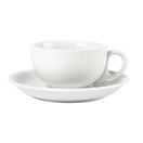 Olympia Whiteware Cappuccino Saucers additional 2
