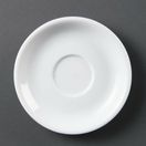 Olympia Whiteware Cappuccino Saucers additional 1