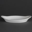 Olympia Whiteware Oval Eared Dishes 229 x 127mm additional 4