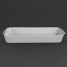 Olympia Whiteware Rectangular Roasters 395 x 219mm additional 1