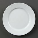 Olympia Whiteware Wide Rimmed Plates 202mm additional 1