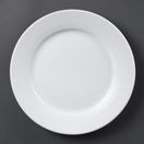 Olympia Whiteware Wide Rimmed Plates 250mm additional 1
