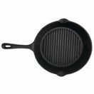 Vogue Round Cast Iron Ribbed Skillet Pan 267mm additional 3
