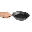 Vogue Round Cast Iron Ribbed Skillet Pan 267mm additional 4