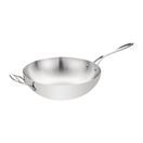 Vogue Tri Wall Wok Flat Base 305mm additional 1
