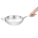 Vogue Tri Wall Wok Flat Base 305mm additional 4