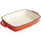 Vogue Orange Rectangular Cast Iron Dish 2.8Ltr additional 1