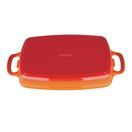 Vogue Orange Rectangular Cast Iron Dish 2.8Ltr additional 3