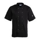 Whites Vegas Unisex Chefs Jacket Short Sleeve Black additional 24