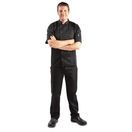 Whites Vegas Unisex Chefs Jacket Short Sleeve Black additional 23