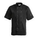 Whites Vegas Unisex Chefs Jacket Short Sleeve Black additional 35