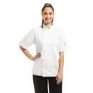 Whites Vegas Unisex Chefs Jacket Short Sleeve White additional 8