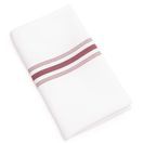 Bistro Table Napkins Burgundy Stripe additional 1