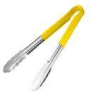 Hygiplas Colour Coded Yellow Serving Tongs 300mm additional 1