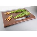 Hygiplas Extra Thick High Density Brown Chopping Board additional 3