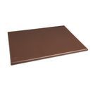 Hygiplas Extra Thick High Density Brown Chopping Board additional 1