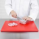 Hygiplas Extra Thick High Density Red Chopping Board additional 5