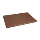 Hygiplas Extra Thick Low Density Brown Chopping Board additional 1