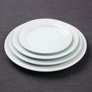 Olympia Athena Narrow Rimmed Plates 226mm/9" additional 3