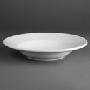 Olympia Athena Rimmed Soup and Pasta Bowls 228mm/9" additional 1