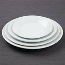 Olympia Athena Wide Rimmed Plates 228mm/9" White additional 3