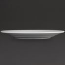 Olympia Athena Wide Rimmed Plates 228mm/9" White additional 5