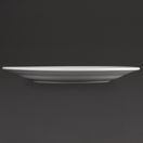 Olympia Athena Wide Rimmed Plates 280mm/11" White additional 4