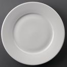 Olympia Athena Wide Rimmed Plates White 254mm/10" additional 1