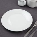 Olympia Athena Wide Rimmed Plates White 254mm/10" additional 9