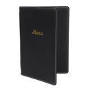 Olympia Faux Leather Menu Cover A5 Black additional 4