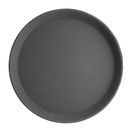 Olympia Kristallon Fibreglass Round Non-Slip Tray Black additional 1