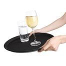 Olympia Kristallon Fibreglass Round Non-Slip Tray Black additional 12