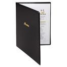 Olympia PVC Menu Cover Black additional 6