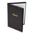 Olympia PVC Menu Cover Black additional 4