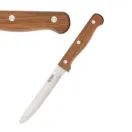 Olympia Rounded Steak Knives with Merbau Wood Handles additional 1