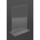 Olympia Upright Acrylic Menu Holder additional 3
