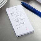 Restaurant and Kitchen Check Pad Single Leaf additional 7