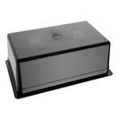 Vogue Polycarbonate 1/1 Gastronorm Container 200mm Black additional 4