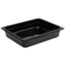 Vogue Polycarbonate 1/2 Gastronorm Container 65mm Black additional 1