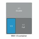 Vogue Polycarbonate 1/3 Gastronorm Lid Clear additional 2